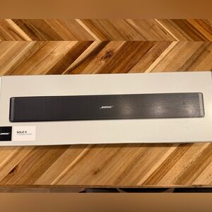 Bose Solo 5 Black TV Sound System